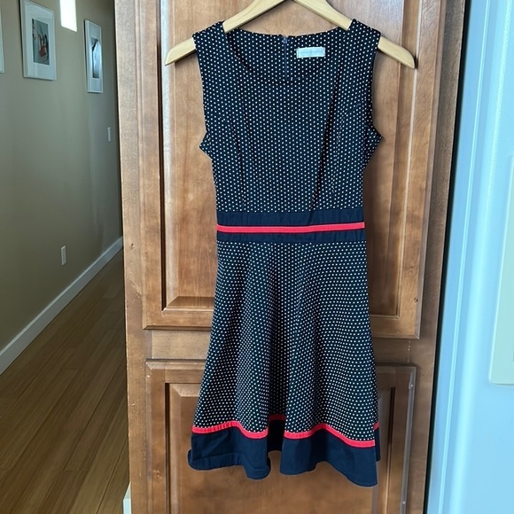 Cache Cache Cute Pinup Style Dress IT36 Rockabilly Pin up Girl Nautical - Picture 1 of 8